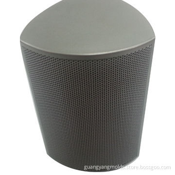 Linear media loudspeaker case with hot runner system and good quality